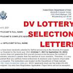 has not been selected dv lottery